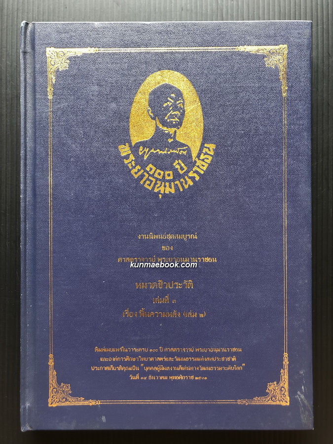งานนิพนธ์ชุดสมบูรณ์ ของ ศาสตราจารย์ พระยาอนุมานราชธน เรื่องฟื้นความหลัง เล่ม ๒