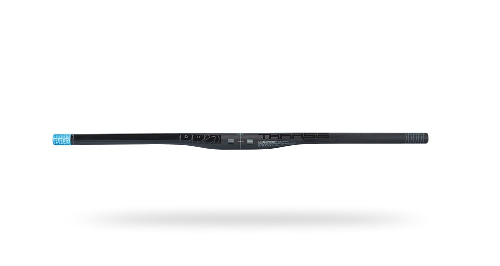 แฮนด์ตรงคาร์บอน PRO Tharsis XC Flat Carbon Handlebars Top, 31.8 , 740mm