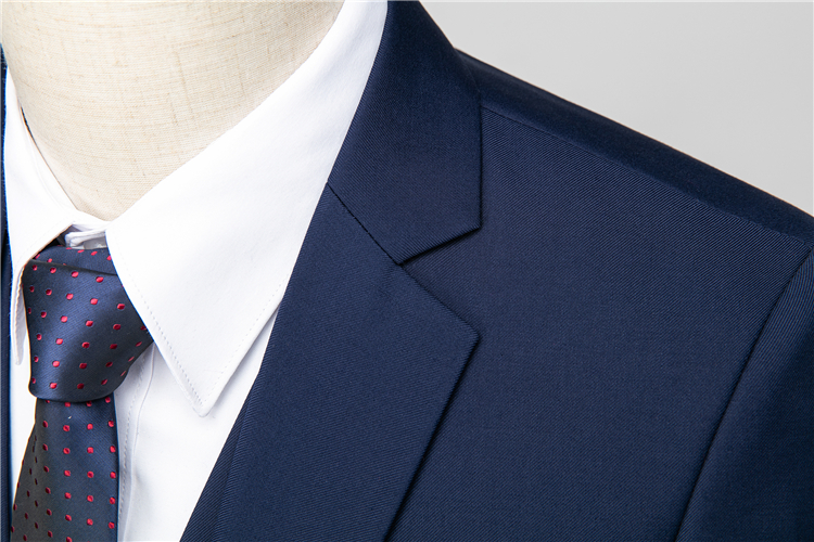 Pre-order เสื้อสูทชาย สีกรมท่า ทรงสลิม สไตล์เกาหลี