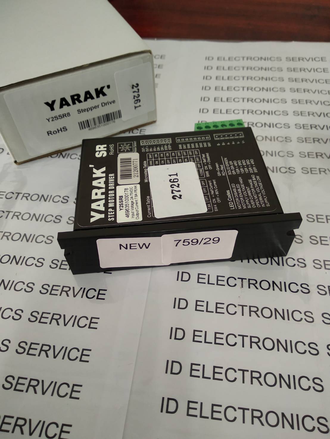 Y2SSR8 STEP DRIVER " YARAK "