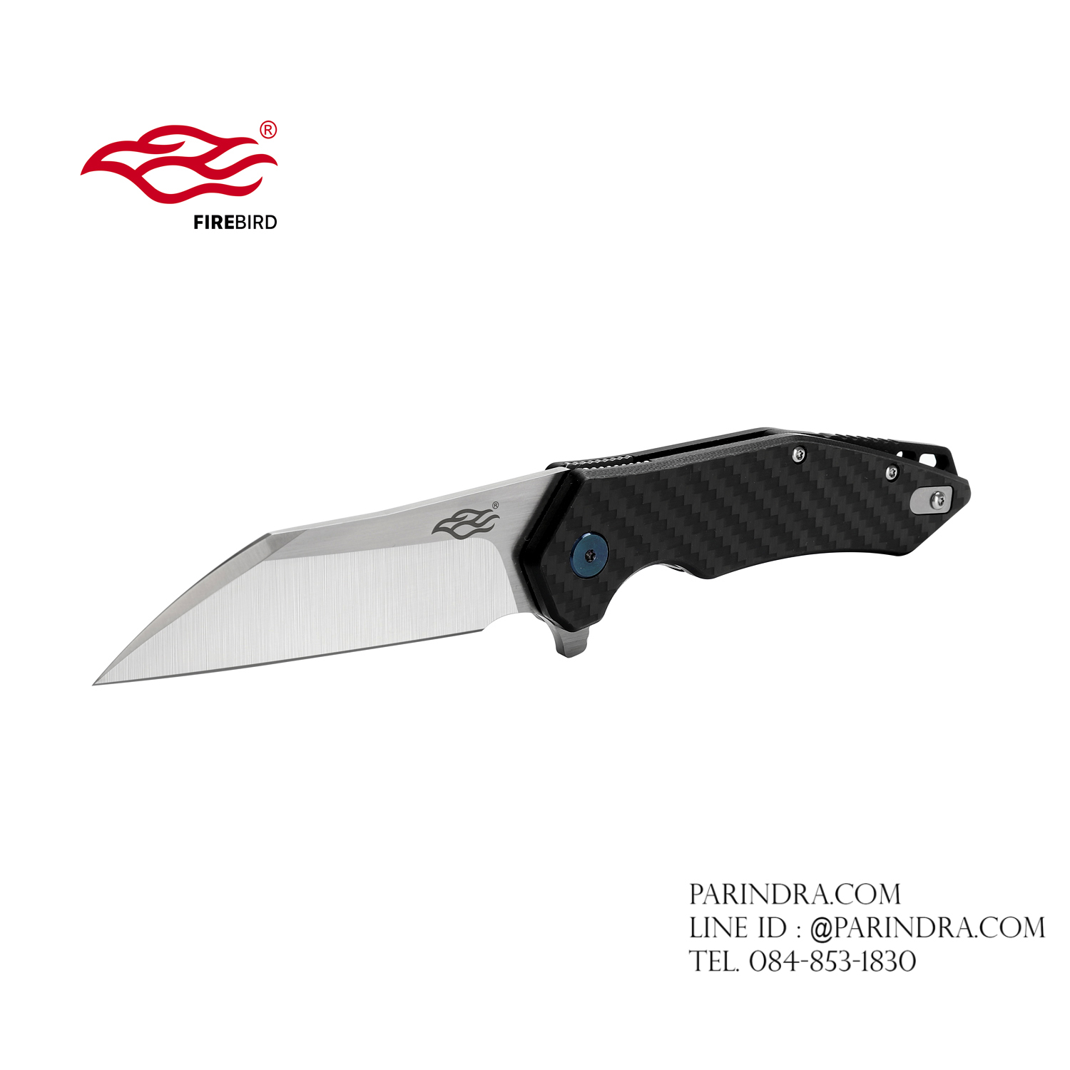 มีดพับ Ganzo กานโซ่ รุ่น FH31-CF / D2 Steel / ด้าม CARBON FIBER ของแท้ 100%