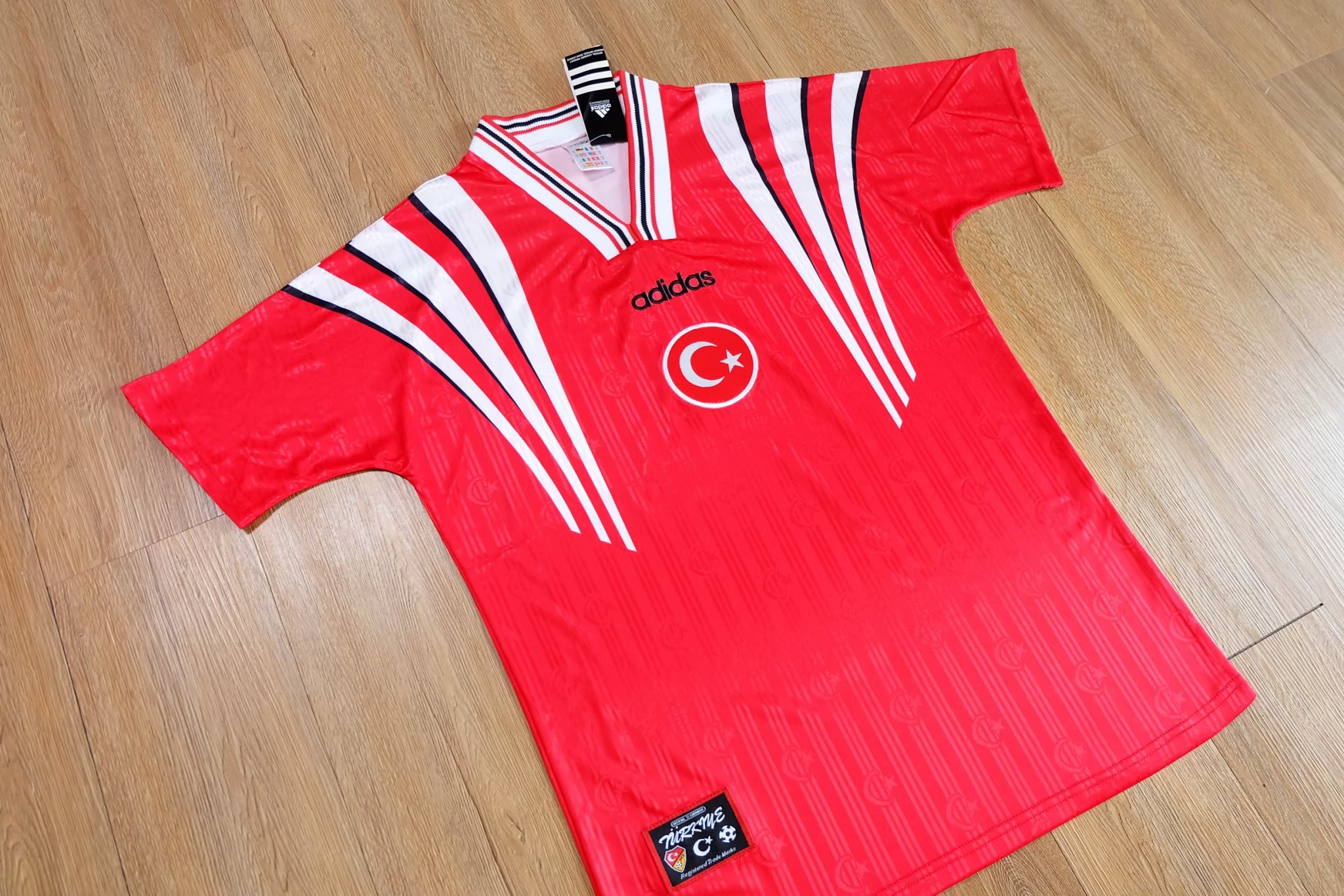 TURKEY 1996/97 Home Vintage Jersey เสื้อทีมชาติตุรกี เสื้อตุรกี