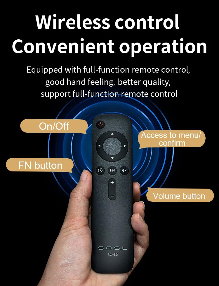 [สั่งจองล่วงหน้า] SMSL H400 แอมป์หูฟังตั้งโต๊ะความละเอียดสูง รองรับฟังก์ชันปรีแอมป์ระดับไฮเอนด์ ประกันศูนย์ไทย