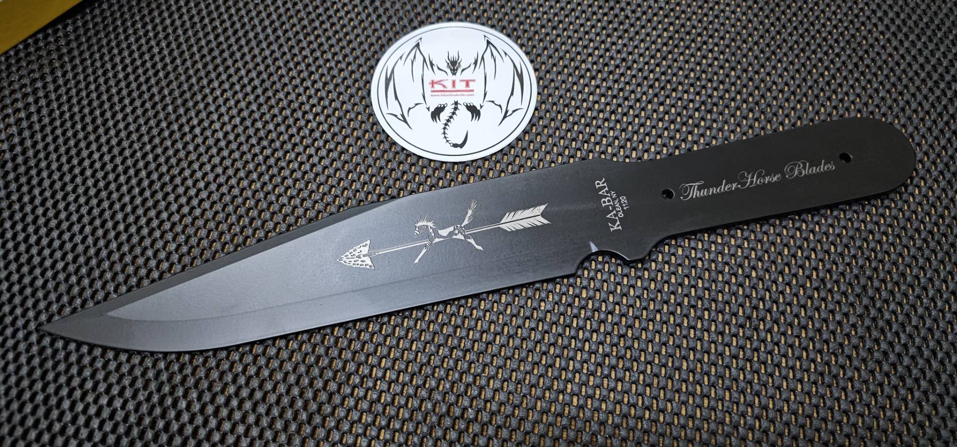 Ka-Bar ThunderHorse Throwing Knife (Black)1120