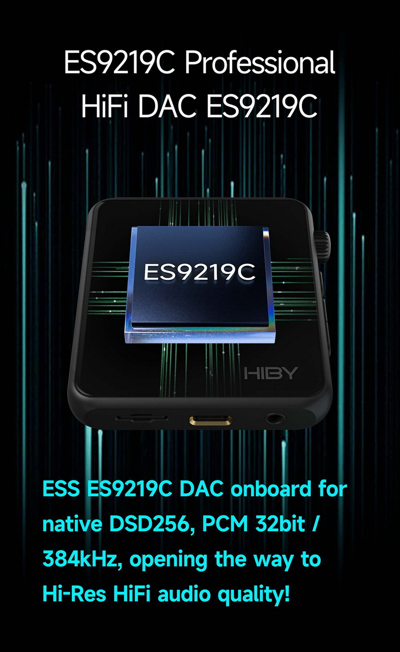 Hiby R2ii DAP พกพาจิ๋ว ประสิทธิภาพสูง รองรับ MQA, LDAC, Dual Hi-Res ประกันศูนย์ไทย