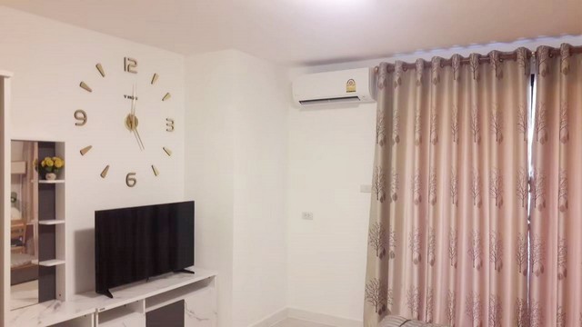 ให้เช่าคอนโด นว ลิฟวิ่ง นวมินทร์ 75 ขนาด 30 ตร.ม.ห้องมุม วิวโล่ง มีเครื่องซักผ้า พร้อมอยู่