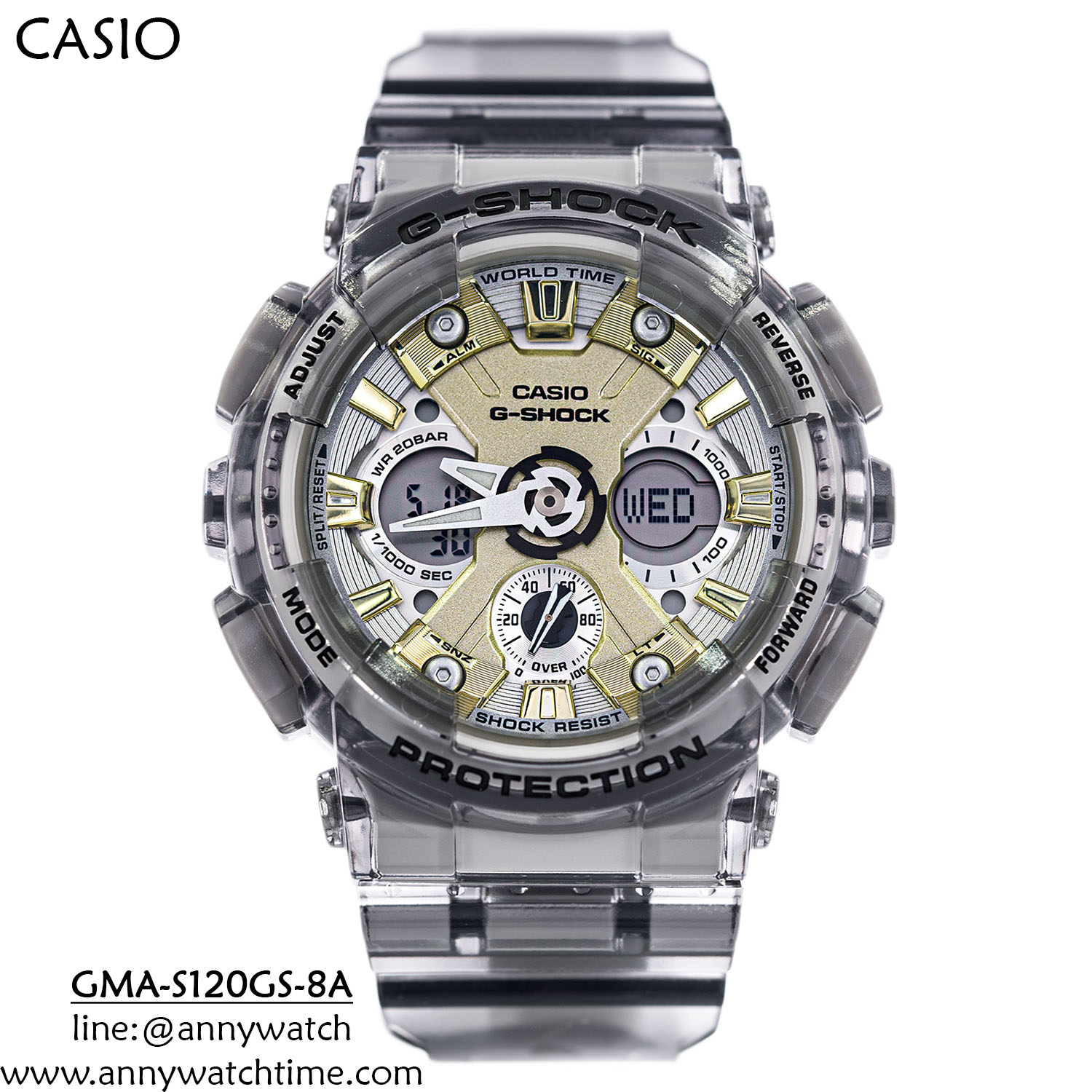 G-SHOCK GMA-S120GS-8A