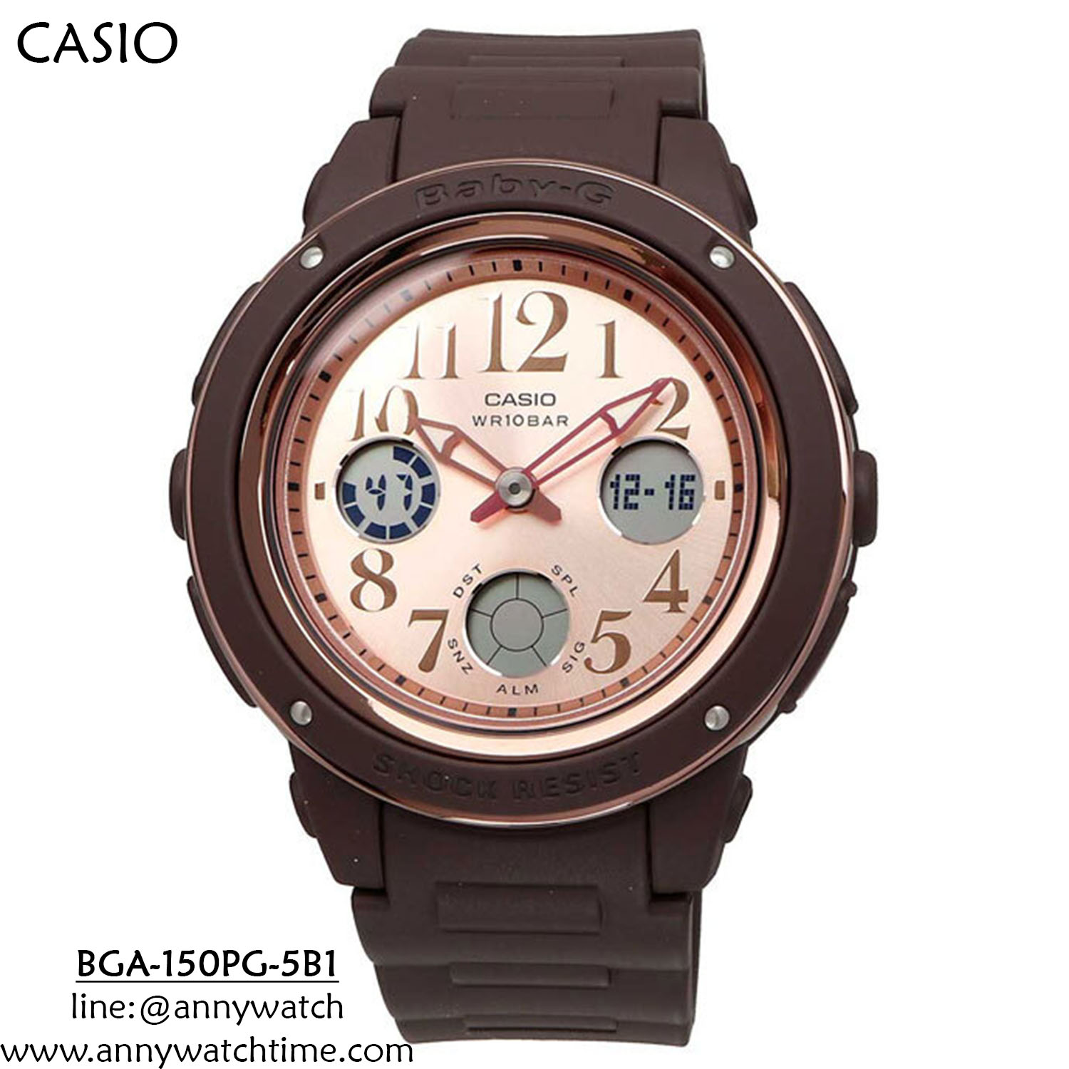 BABY-G BGA-150PG-5B1