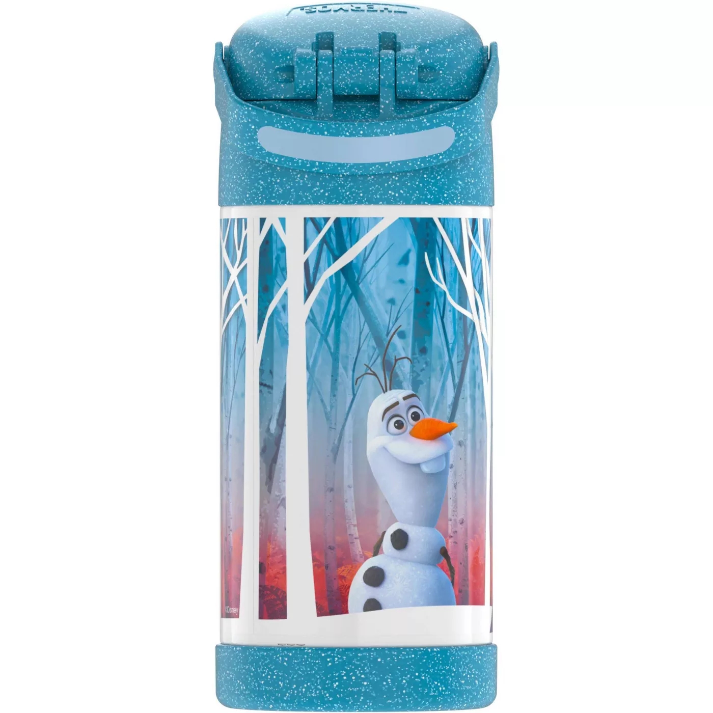 กระติกน้ำเก็บความเย็น Thermos Frozen 2 12oz FUNtainer Water Bottle with Bail Handle - Blue Glitter