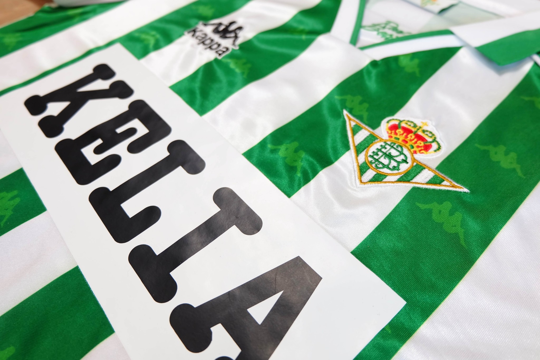 Real Betis 1996/97 Vintage Jersey เสื้อฟุตบอลเรอัล เบติส KELIA
