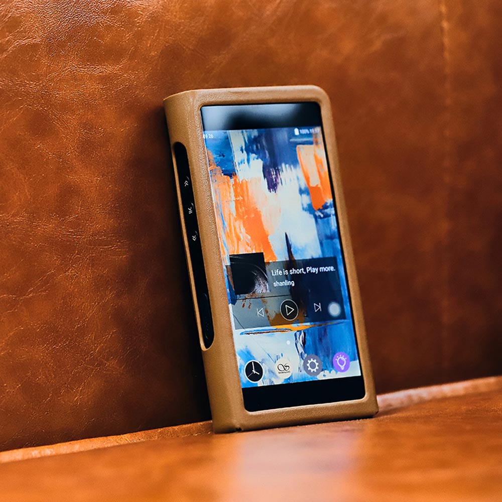 ขาย เคสหนังสุดพิเศษสำหรับ Shanling M6 ติดตั้งง่าย ใช้งานง่าย