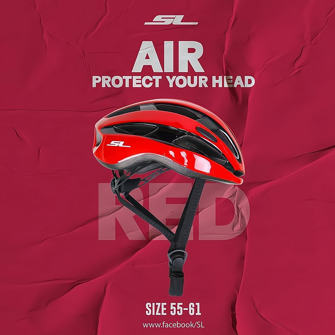 หมวกจักรยาน SL AIR SERIES Road Helmet น้ำหนักเบา และ ลู่ลม หมวก
