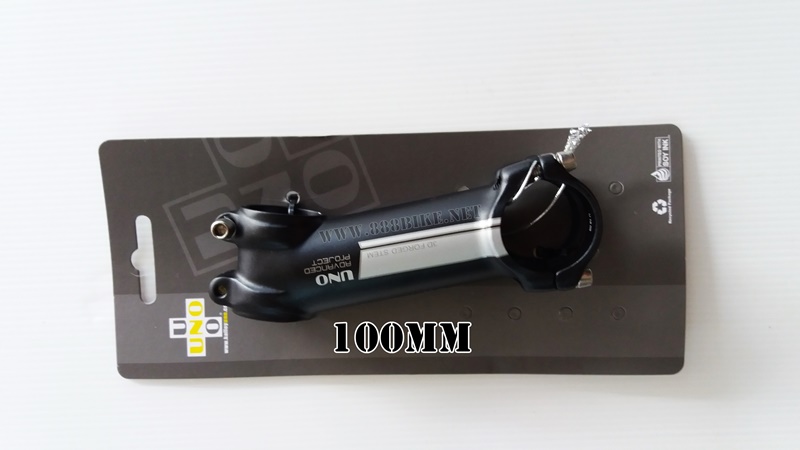 คอแฮนด์ UNO 3D FORGED STEM , -17 องศา ขนาด 80 90 100mm., ASA-105