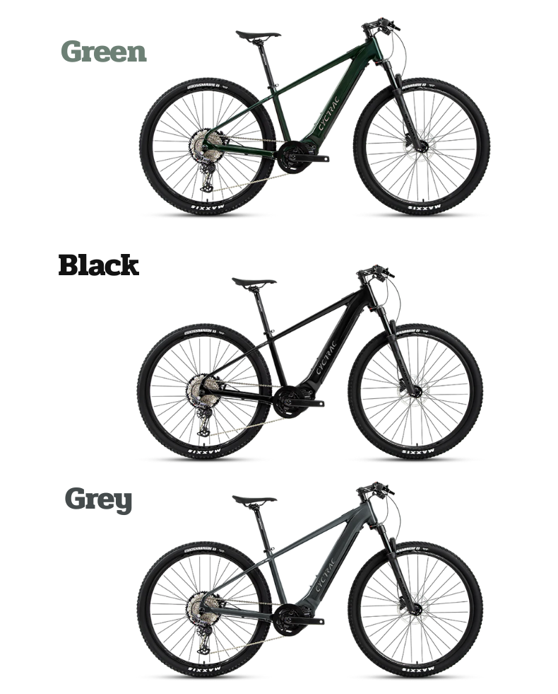 จักรยานไฟฟ้า CYCTRAC รุ่น EM5-2rd | เฟรมอลู มอเตอร์กลาง 250W-500W | แบตเตอรี่ | เลือกขนาดได้ตามส่วนสูง | V.1