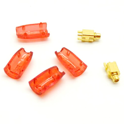 ขาย X-Tips ขั้ว DIY สำหรับทำสายขั้ว MMCX (Shure) 4 สี 2 แบบ (ตรง และ งอ)