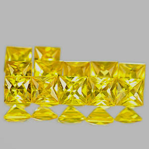 บุษราคัม 1.95 กะรัต 12 ชิ้นสวยมาก