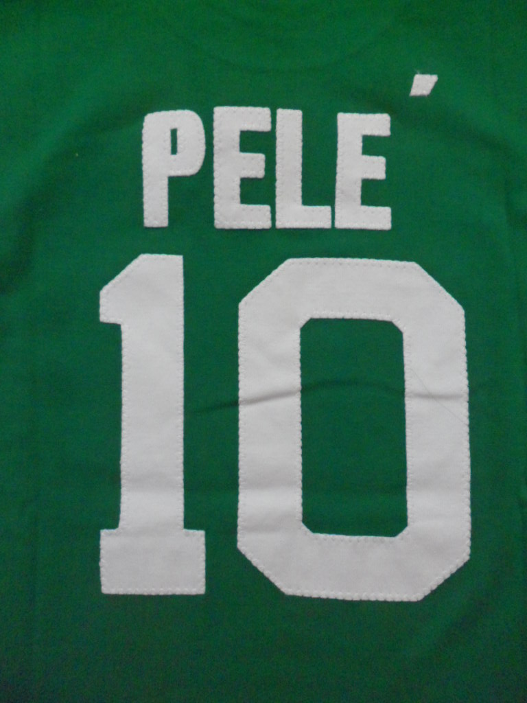 เสื้อฟุตบอล #10 เปเล่ ทีมสโมสรนิวยอร์ค คอสมอส ชุดเยือน เรโทร เมเจอร์ ลีก ซอคเกอร์ 1976 ใหม่ M-Size / #10 PELE NEW YORK COSMOS Football Shirt Retro Away Kit Major League Soccer 1976 Jersey NEW M-Size