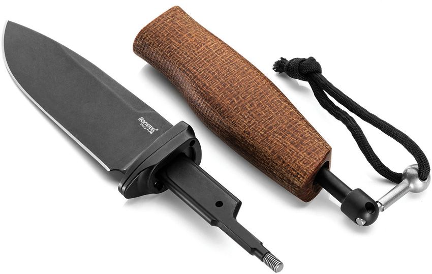 LionSTEEL ACHA Fixed Blade Natural