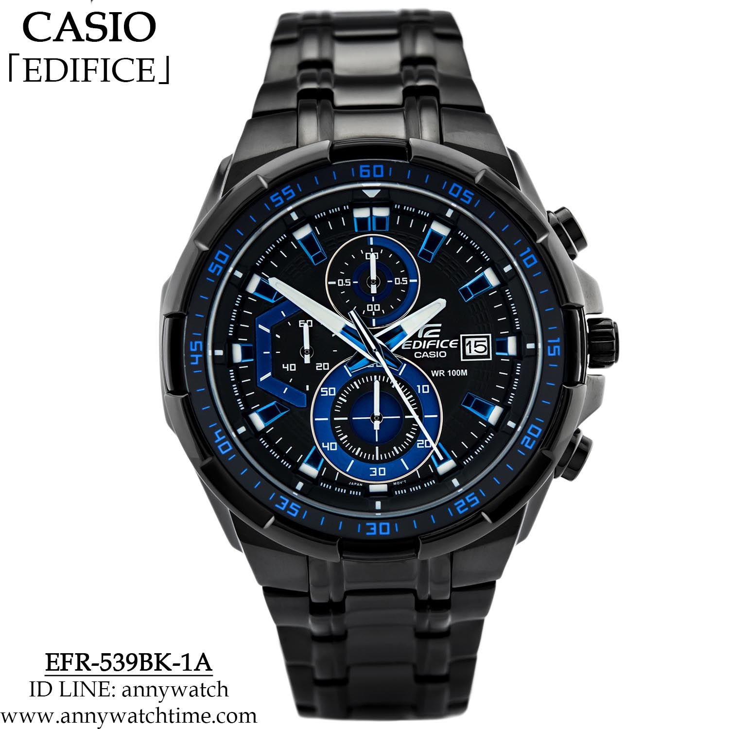EDIFICE EFR-539BK-1A2