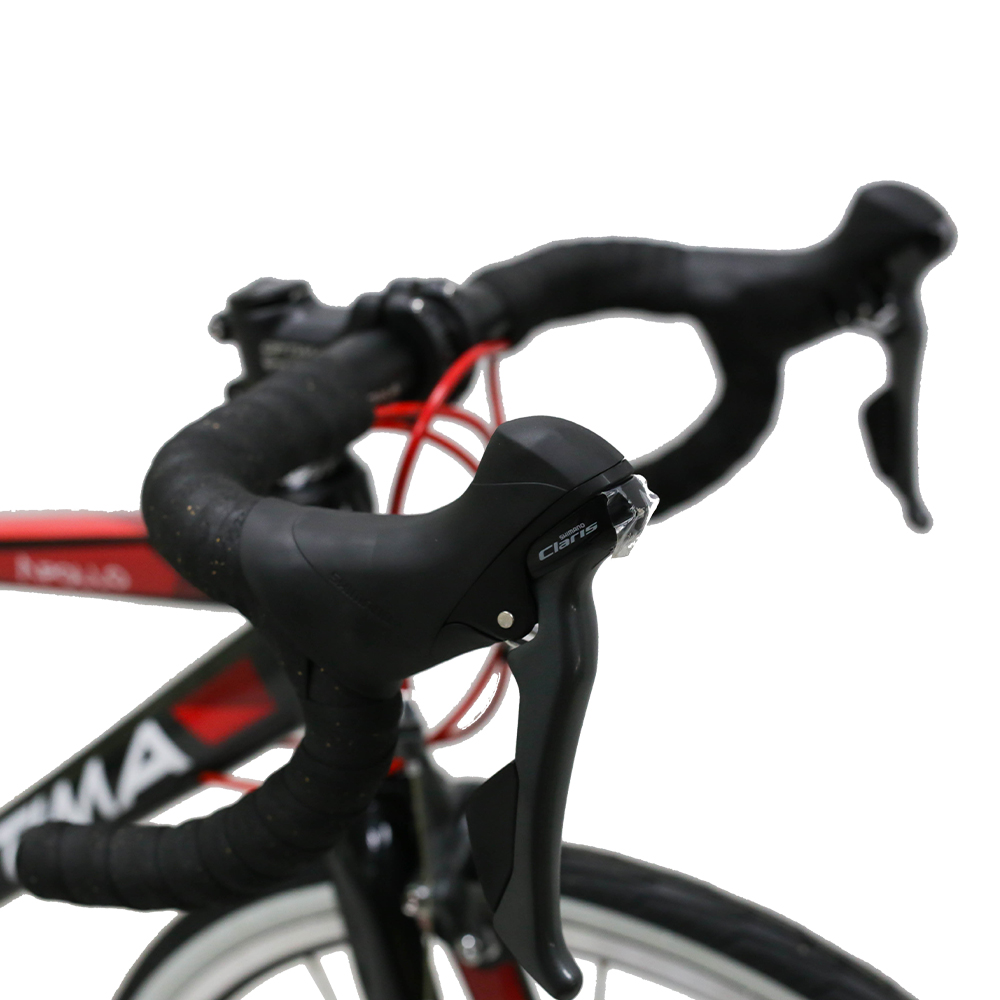 จักรยานเสือหมอบเด็กโต OPTIMA APOLLO R2000 ปี 2021, เกียร์ 2x8 Shimano Claris