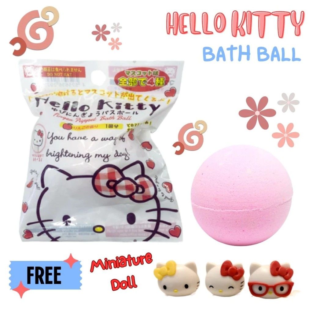 บาธบอมสุดน่ารัก Hello Kitty / My Melody / Barbapapa / Truck / Jewel / Cinnamoroll Premium Bath Bomb