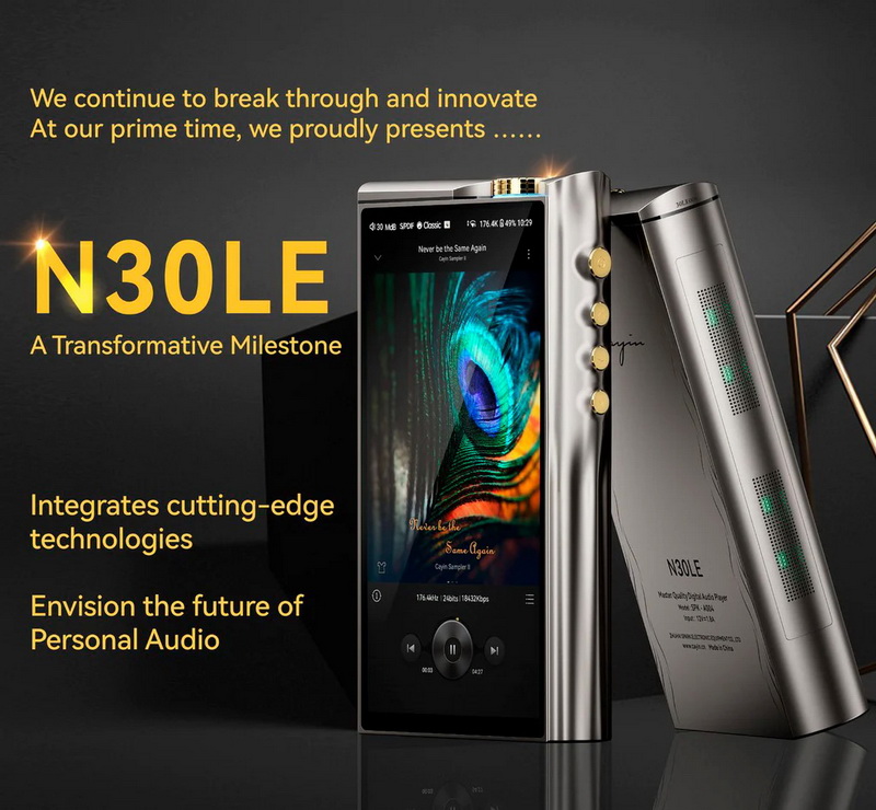 Cayin N30LE DAP เครื่องเล่นเพลงพกพา ตัวท๊อปประจำปี 2023 ประกันศูนย์ไทย