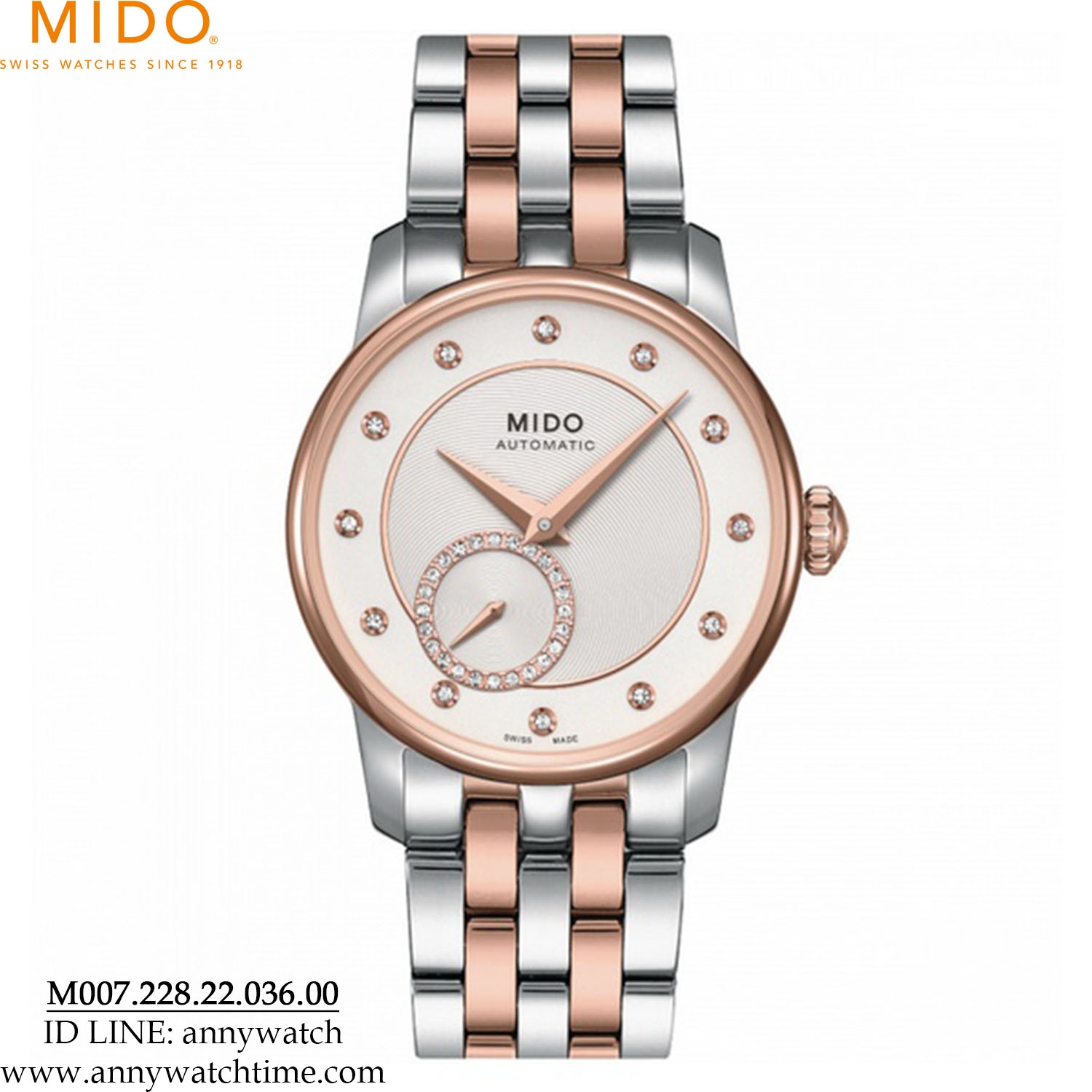 MIDO M007.228.22.036.00