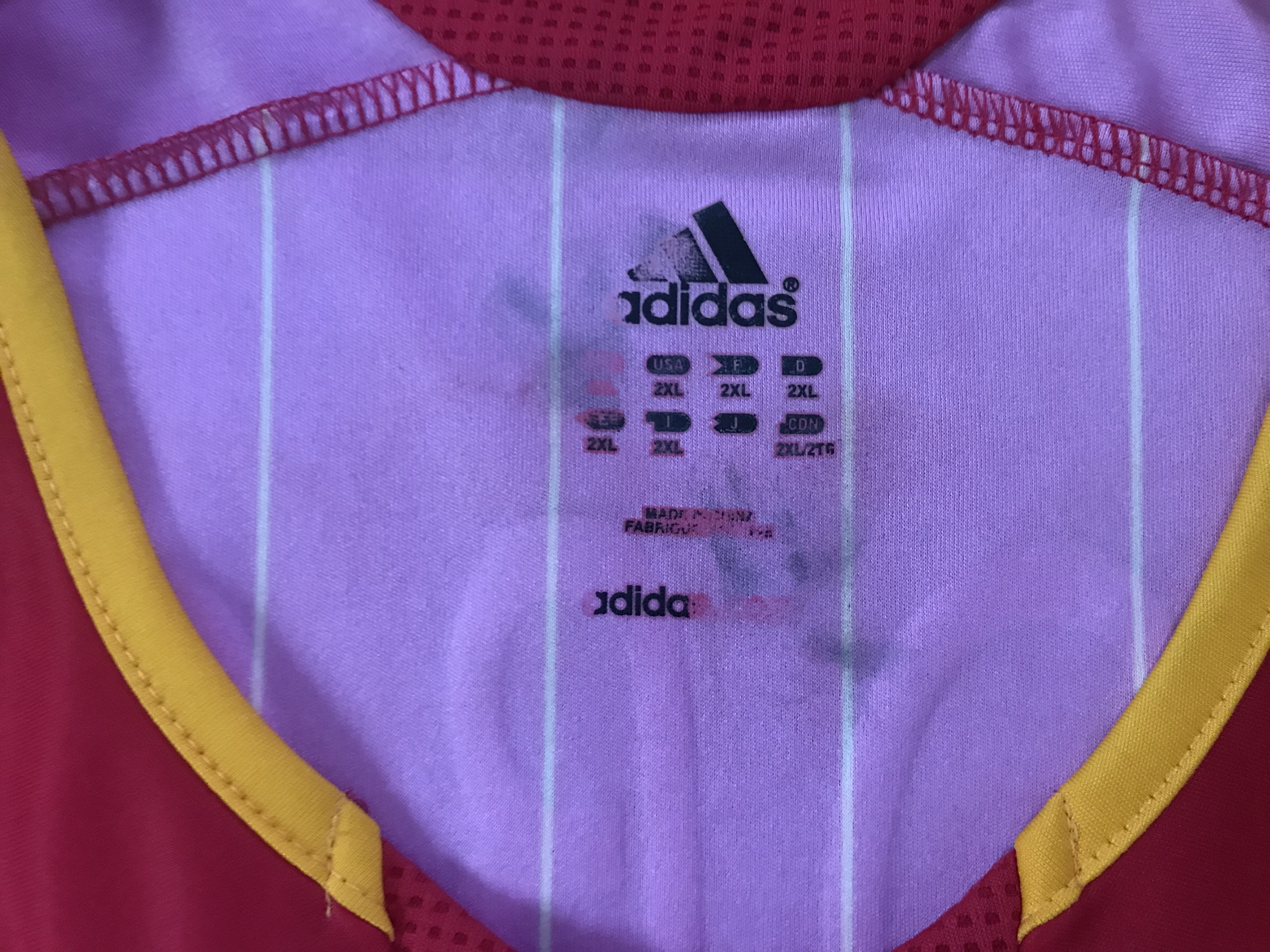 เสื้อฟุตบอล #9 เฟร์นานโด ตอร์เรส ทีมชาติสเปน ชุดเหย้า ชุดลุยศึกฟุตบอลโลก 2006 ใหม่ 2XL-Size / #9 TORRES SPAIN Football Shirt Home Kit World Cup 2006 Jersey NEW 2XL-Size