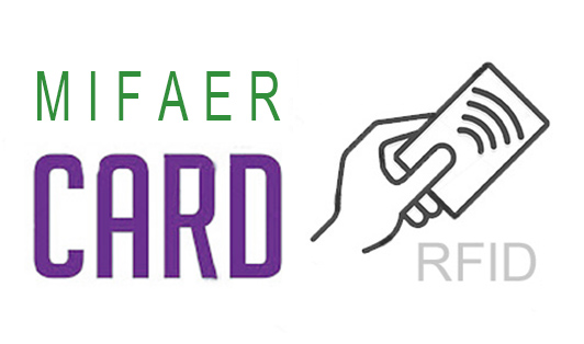 พิมพ์การ์ดมายแฟร์ 13.56 Mhz สกรีนบัตร access พิมพ์แบบลูกค้า