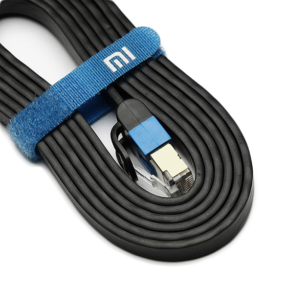 ขาย Xiaomi Ethernet Cable สายเคเบิ้ล Cat 6 RJ45 1000Mbps สายแบนเกรดพรีเมี่ยม ยาว 0.5M