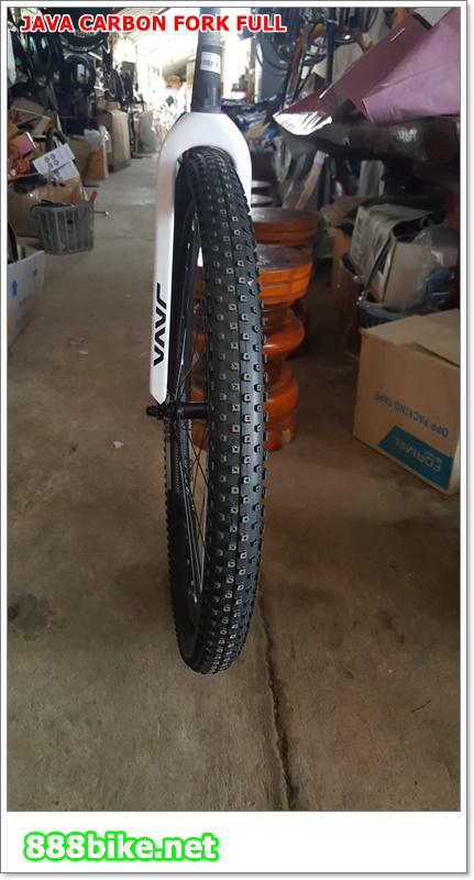 ตะเกียบ JAVA CARBON 26-29" คอเทเปอร์ น้ำหนัก 400 g. ซางคาร์บอน