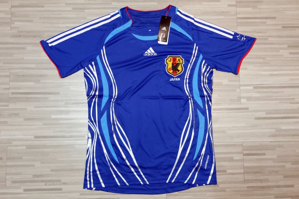 Japan 2006 Home Vintage Jersey เสื้อทีมชาติญี่ปุ่น เสื้อบอลทีมชาติญี่ปุ่น เสื้อญี่ปุ่นย้อนยุค