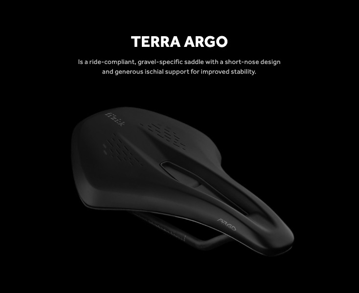 เบาะเสือหมอบ FIZIK TERRA ARGO X5 Saddle ราง Alloy