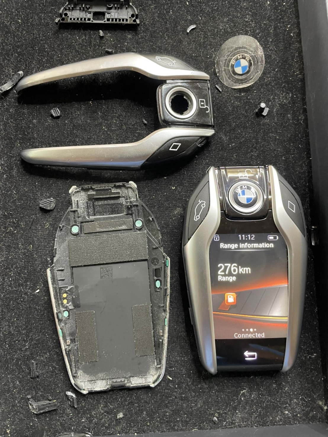 ร้านซ่อมกุญแจ รีโมท BMW Display Key จอแตก แบตเสื่อม ปุ่มขาด