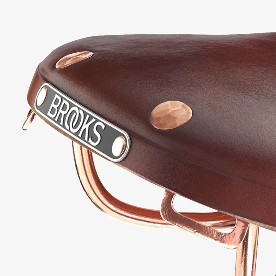 เบาะหนังรุ่นลิมิเต็ด Brooks England B17 Special Edition หนังแท้ รางทองแดง หมุดทองแดง Special Copper