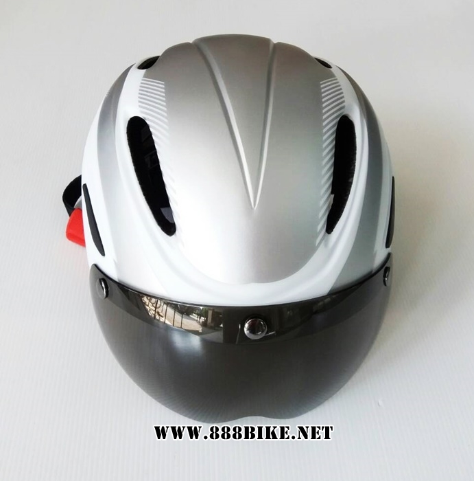 หมวกจักรยานมีแว่น X-Fox V-111 ,AERO HELMETS with goggle