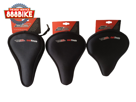 “VELO” ผ้าหุ้มอานวีโล่ รุ่น GELTECH, สีดำ, ขนาดเล็ก กลางใหญ่