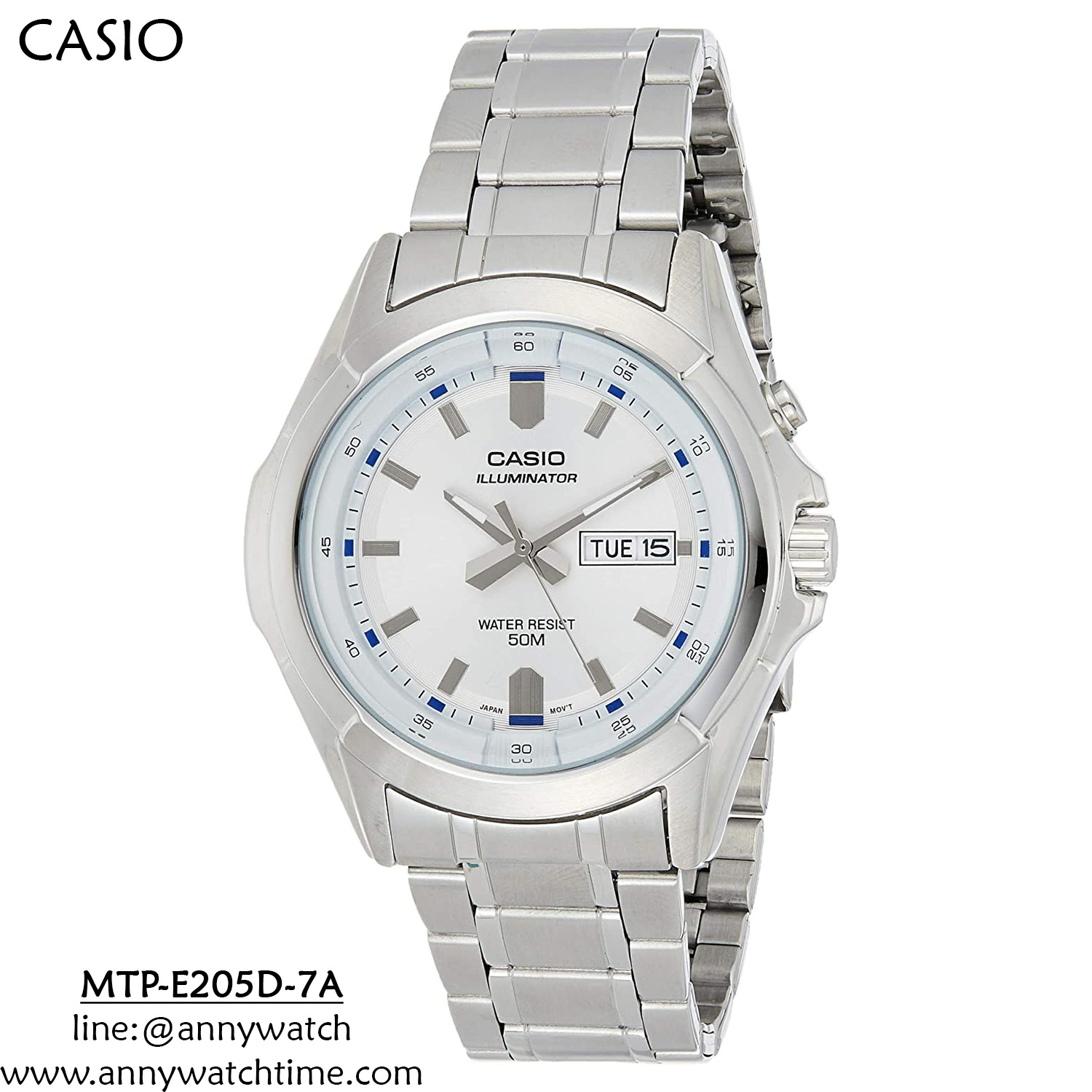 CASIO MTP-E205D-7A