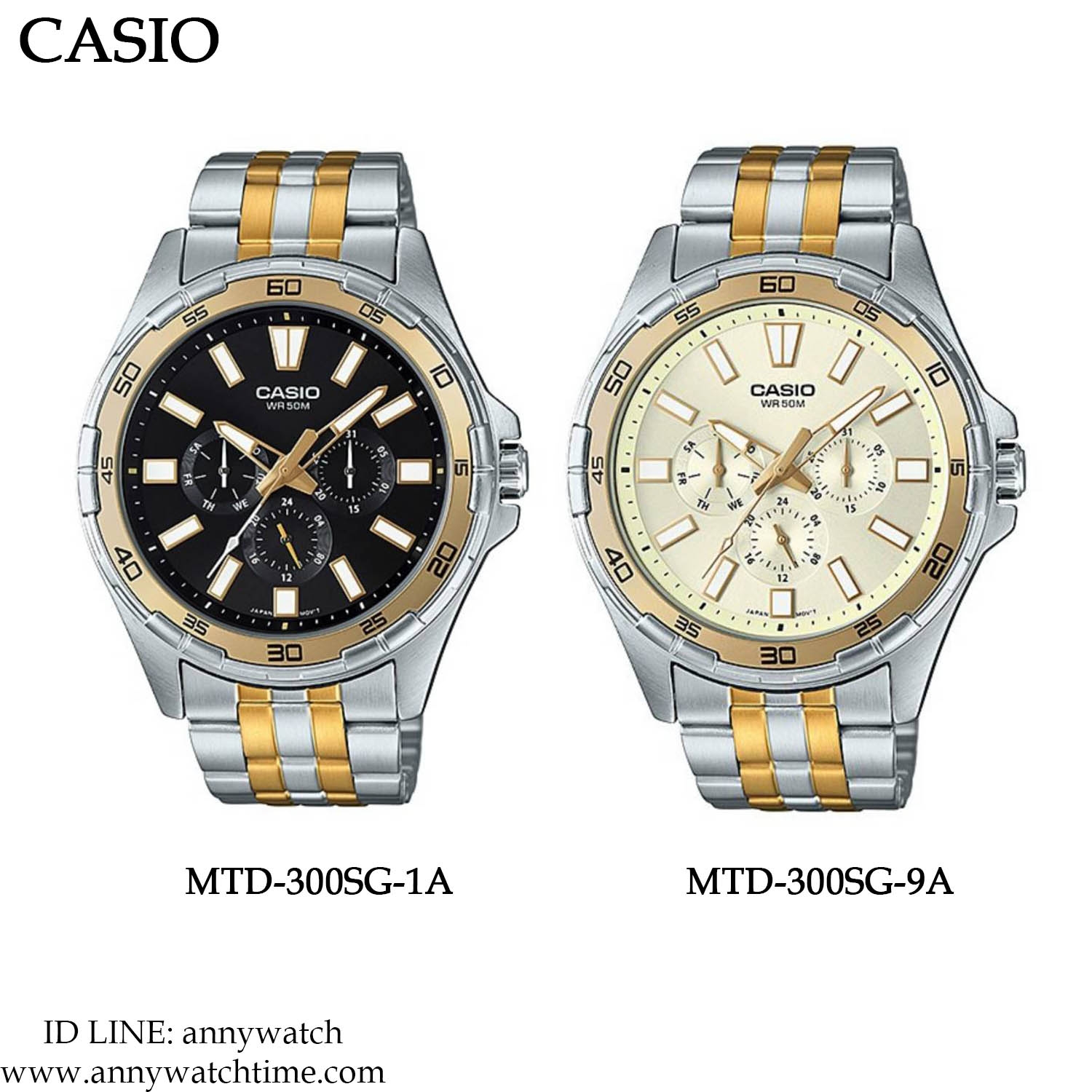 CASIO MTD-300SG-9A