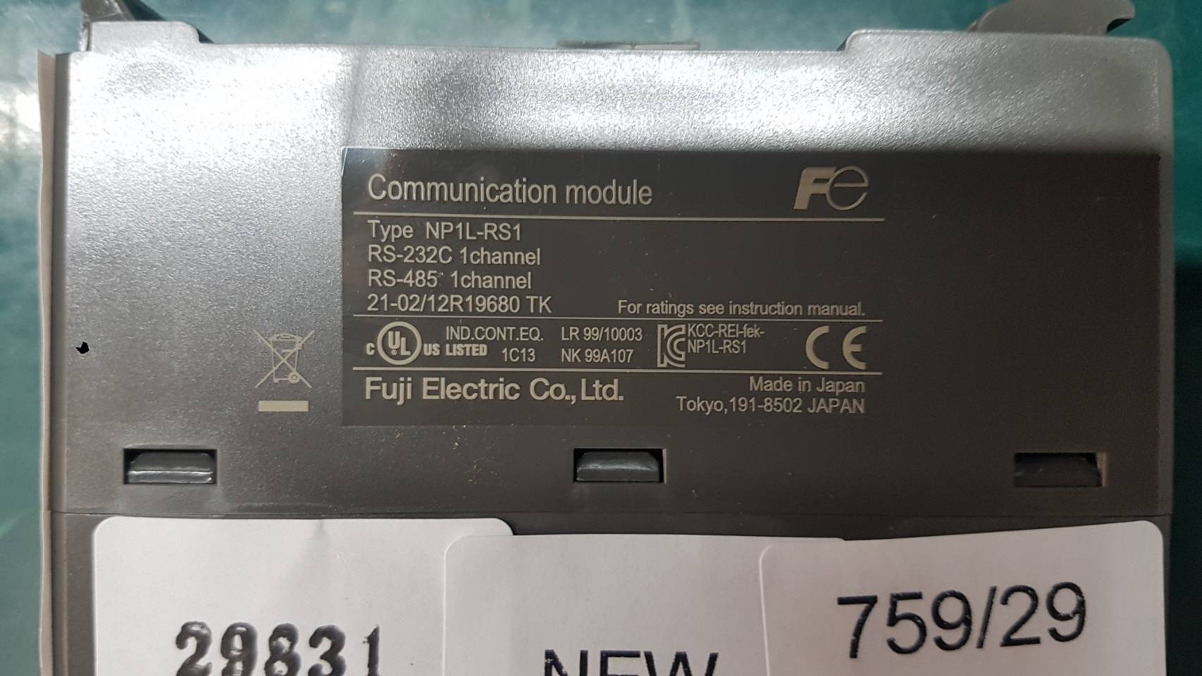 PLC " FUJI " รุ่น NP1L-RS1