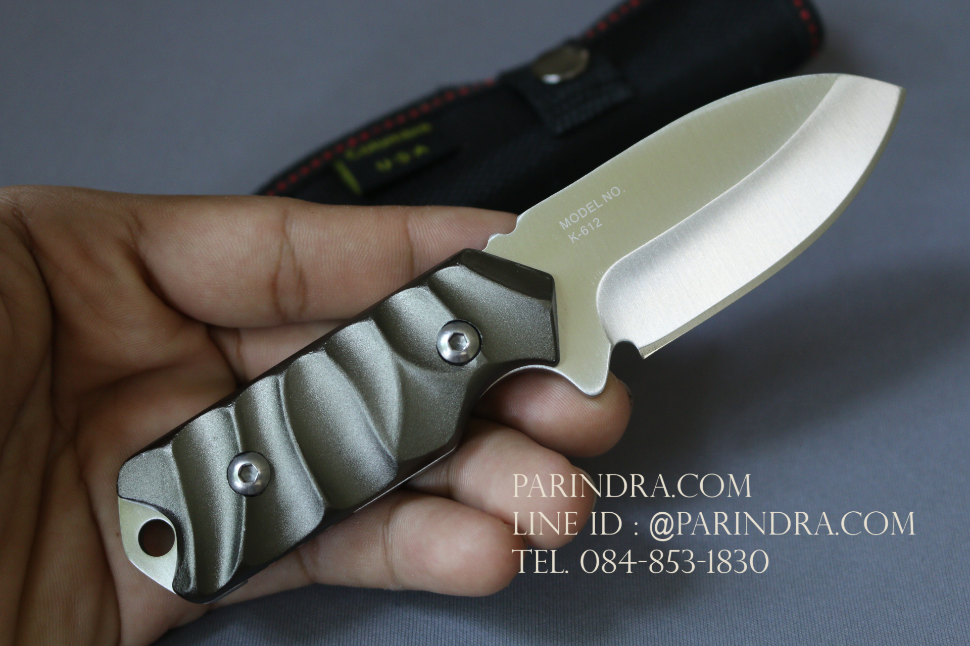 มีดใบตาย COLUMBIA K612 อ้วน ป้อมสั้น ถึก ขนาด 6 นิ้ว