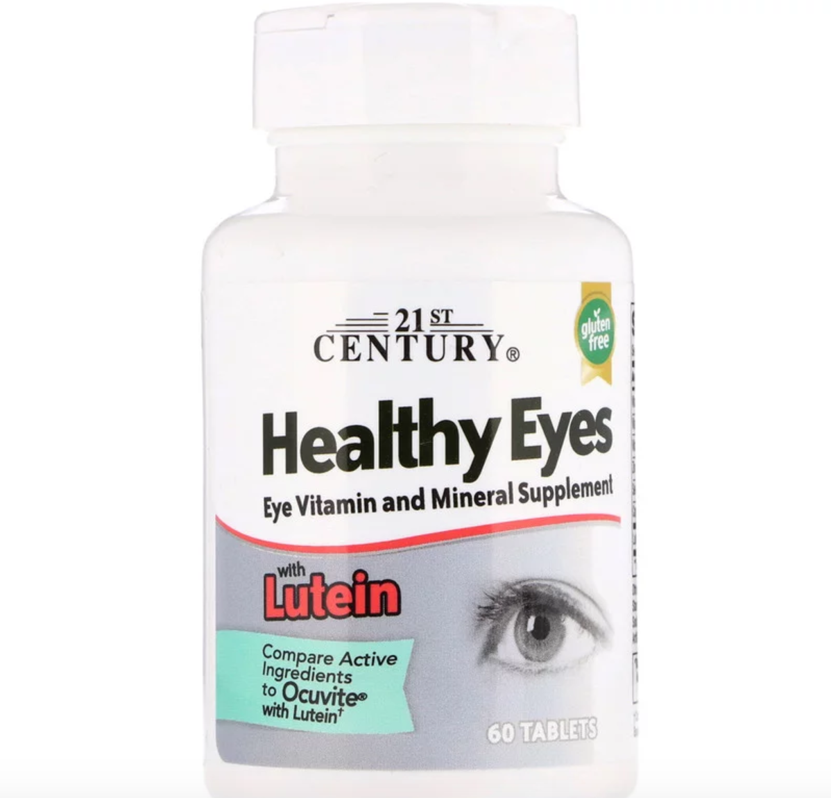 21st Century Healthy Eyes with Lutein 60 Tablets