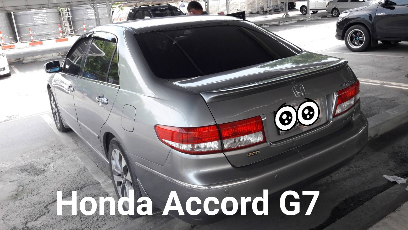 พรมปูในรถ Honda Accord G7 โฉมปลาวาฬ เข้ารูป