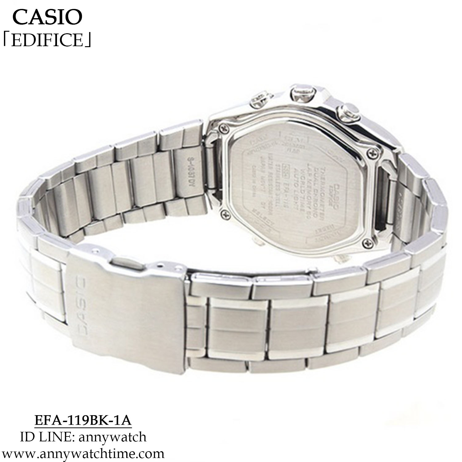 EDIFICE EFA-119BK-1A