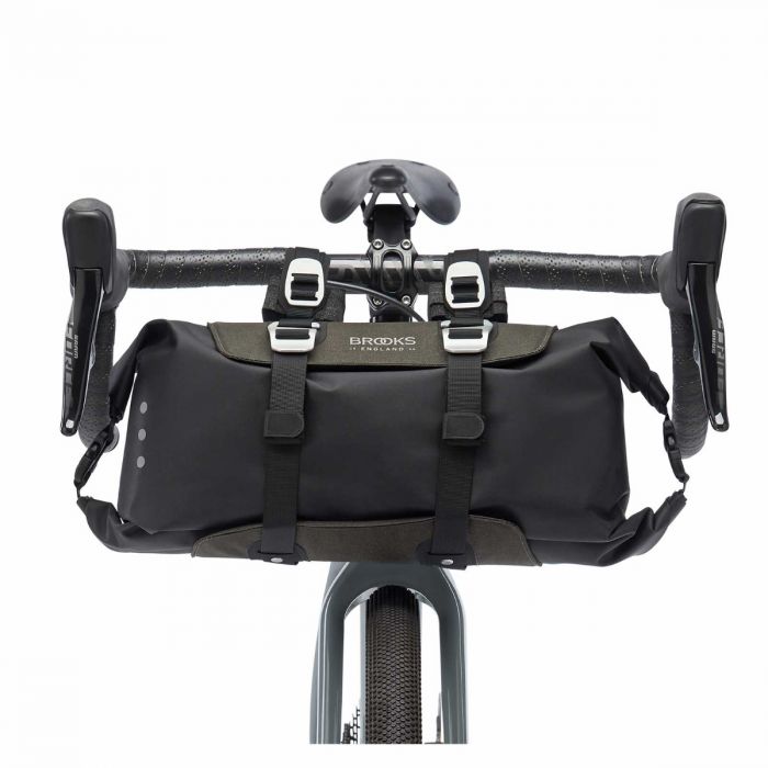 กระเป๋าหน้าแฮนด์ Brooks Scape Handlebar roll bag, Mud Green