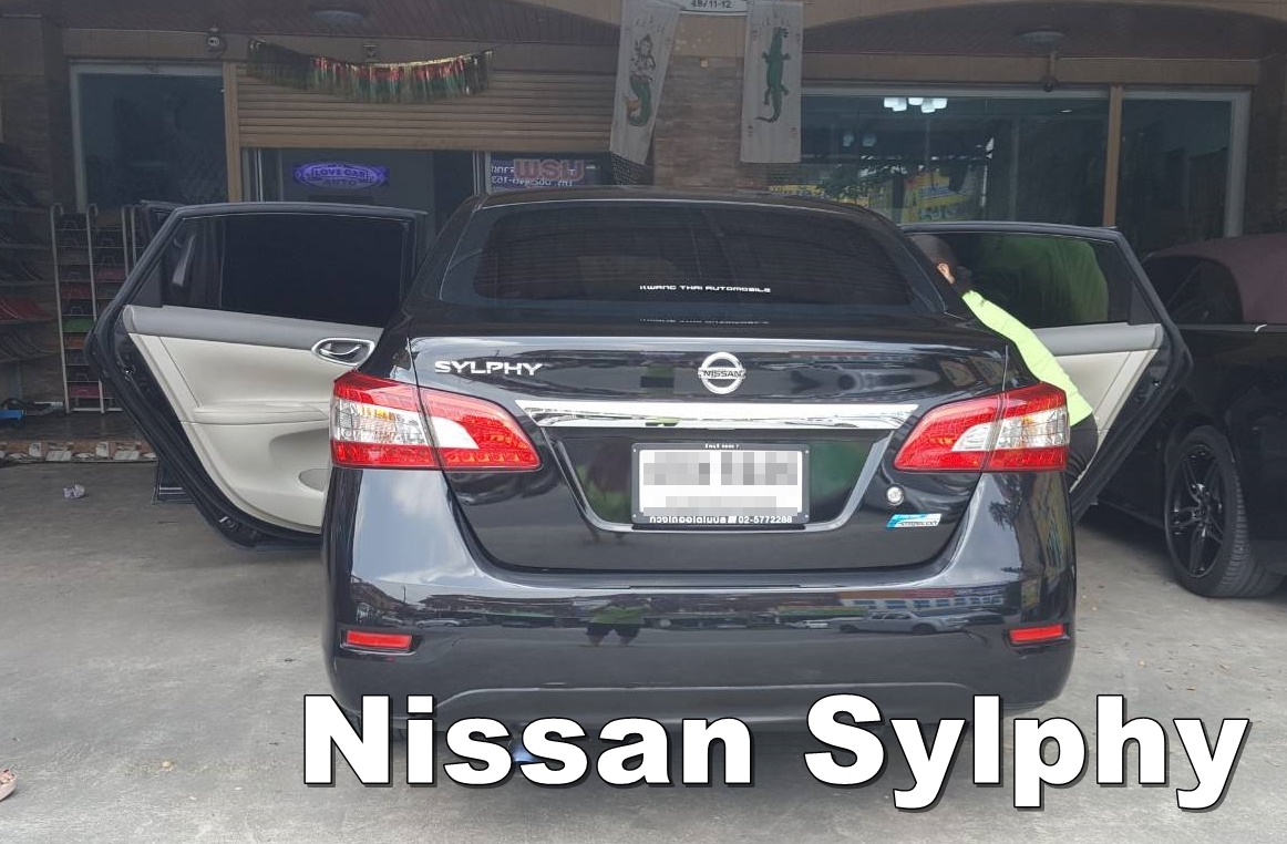 พรมรถยนต์ Nissan Sylphy เข้ารูป เต็มคัน