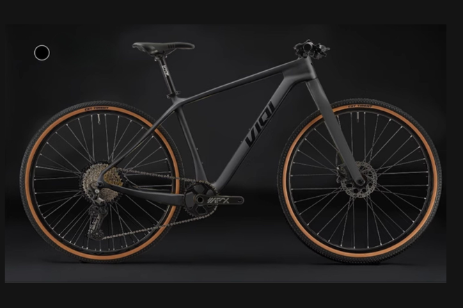 VIQI M01-RS จักรยานเสือภูเขาคาร์บอนไฟเบอร์ | Shimano Deore 12 สปีด | ล้อ 27.5” / 29” | สีทอง-เขียว-ดำ