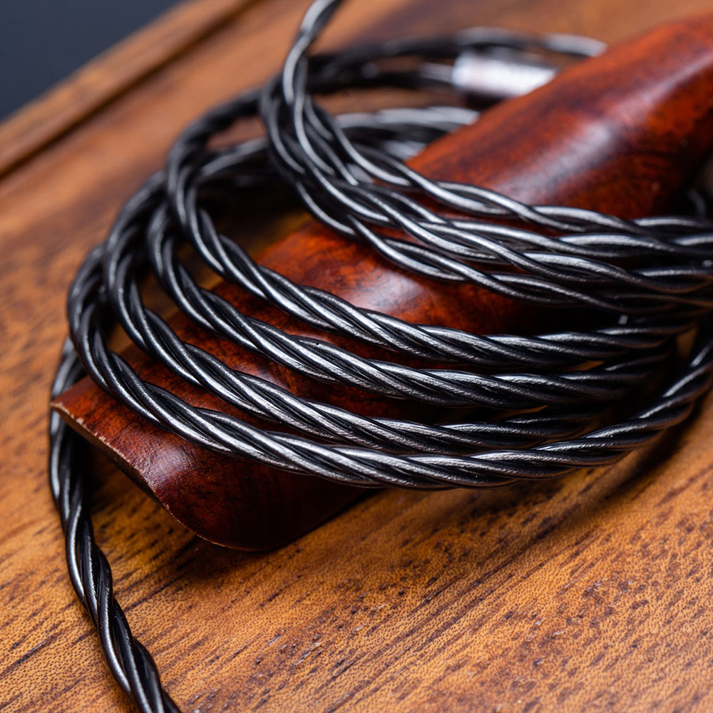 ขาย DUNU DUW-02 สายทองแดงชุบเงินถักความบริสุทธิ์สูง OCC แบบ Litz