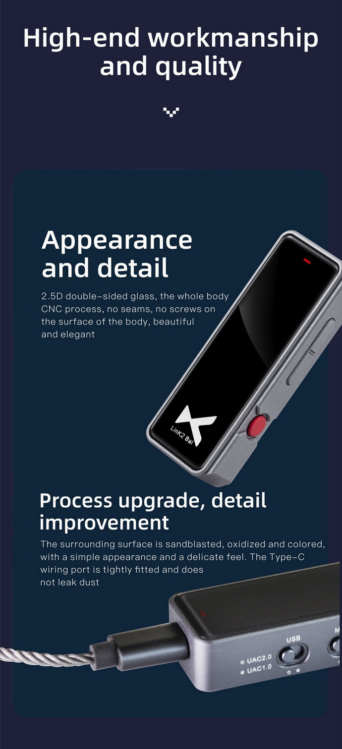 XDuoo Link2 Bal DAC& พกพา กำลังขับสูง ประกันศูนย์ไทย