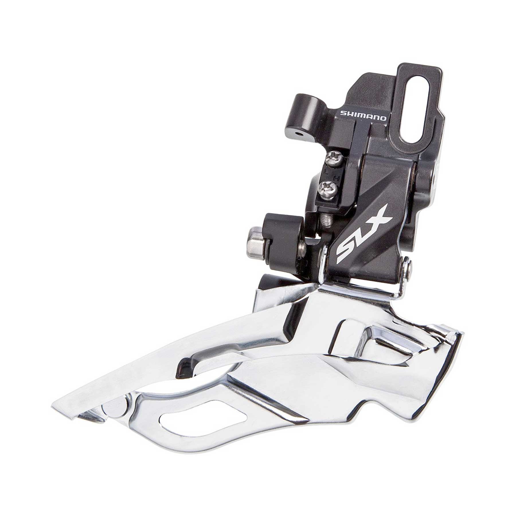 ตัวสับจาน SLX, FD-M671-D, 10-Speed, Direct Mount, DUAL PULLยึดน๊อตตัวเดียว ดึงล่างดึงบนได้